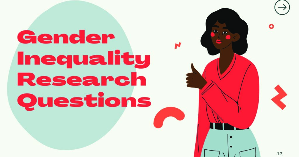 Gender inequality questions